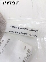 ◇ ◎ PAGEBOY ページボーイ ALICIA ウエストリボン 長袖 ロング ワンピース サイズF ベージュ系 レディース_画像5