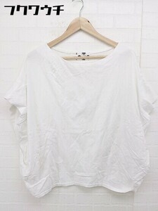 ◇ antiqua アンティカ 半袖 Tシャツ カットソー オフホワイト レディース