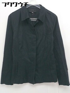 ◇ ef-de エフデ 長袖 ジャケット サイズ9 ブラック レディース