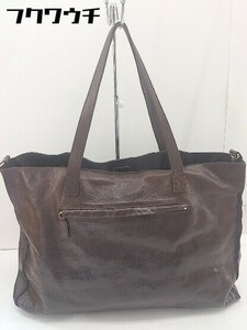 # KAROSSE tote bag handbag Brown lady's 