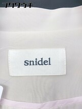 ◇ snidel スナイデル テーラード ジャケット サイズ1 ブラック レディース_画像4
