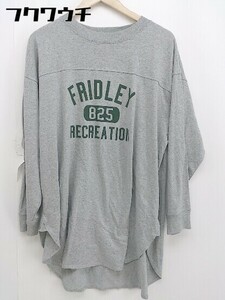 ◇ PENNEY'S ぺニーズ 長袖 Tシャツ カットソー グレー系 レディース