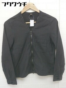 * URBAN RESEARCH DOORS Urban Research long sleeve Zip up jacket size 38 black lady's 