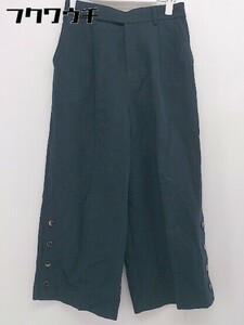 * UNTITLED Untitled linen. wide pants size 2 navy lady's 