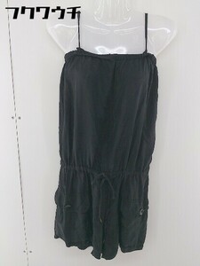 * MACPHEE McAfee TOMORROWLAND short pants camisole overall size 38 black lady's 