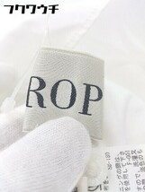 ◇ ◎ ROPE' ロペ 開襟 七分袖 シャツ ブラウス サイズ 36 ホワイト レディース_画像6