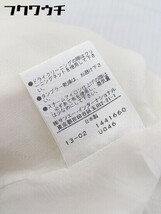 ◇ BODY DRESSING Deluxe シングル 1B 長袖 テーラードジャケット サイズ36 アイボリー レディース_画像6