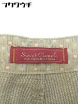 ◇ sweet camel スウィートキャメル コーデュロイ パンツ サイズ58 ベージュ レディース_画像5