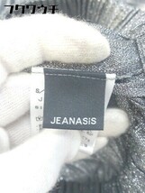 ◇ ◎ JEANASIS ジーナシス ペチコート付き ロング プリーツ スカート サイズF グレー系 レディース_画像5