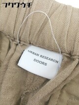 ◇ URBAN RESEARCH DOORS アーバン リサーチ ドアーズ リネン混 ロールアップ パンツ サイズ36 ベージュ系 レディース_画像4