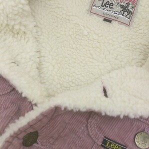 ◇ Lee リー STORM RIDER コーデュロイ素材 長袖 ジャケット サイズM ピンク系 レディースの画像5
