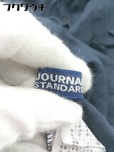 ◇ ◎ JOURNAL STANDARD ジャーナルスタンダード リネン100% 半袖 膝下丈 ワンピース ネイビー レディース_画像5