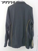 ◇ NIKE ナイキ ジップアップ　スウッシュ　刺繍 長袖 ジャケット サイズM グレー　ブラック レディース_画像3