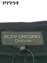 ◇ BODY DRESSING Deluxe ボディードレッシングデラックス 長袖 膝下丈 ワンピース サイズ36 ブラック レディース_画像4