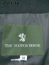 ■ THE SCOTCH HOUSE ザ スコッチハウス 長袖 ピーコート サイズ38 ブラック レディース_画像5