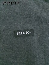 ◇ MILKFED. ミルクフェド 長袖 ロング ワンピース サイズO グレー レディース_画像6