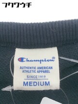 ◇ Champion チャンピオン カットオフ 半袖 ミニ ワンピース サイズ M ネイビー レディース_画像4