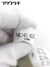 ◇ ◎ MICHEL KLEIN ミッシェルクラン ミリタリー 長袖 ブルゾン ジャケット サイズ38 カーキ レディース_画像4