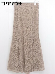 ◇ Interplanet Inter Planet Total Lace Long Flare Size Бесплатные коричневые дамы