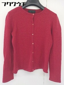 * UNTITLED Untitled long sleeve cardigan size 2 red lady's 