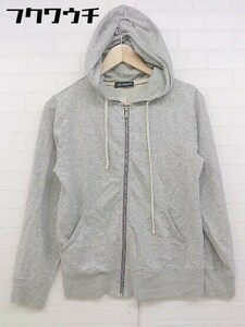 ◇ BEAMS BOY ビームス ボーイ ジップアップ 長袖 パーカー グレー レディース