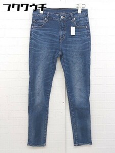 * SHIPS Ships woshu processing jeans Denim pants size S indigo lady's 