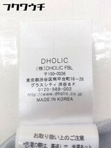 ◇ DHOLIC ディーホリック ギャザー ノースリーブ ロング ワンピース グレー レディース_画像8