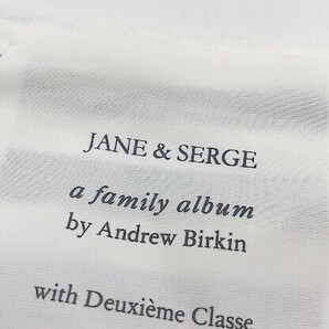 ◇ Deuxieme Classe Jane&Serge A Family Album ボーダー 長袖 Tシャツ カットソー ブラック ホワイト レディースの画像4