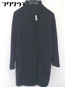 ■ UNTITLED アンタイトル ハイネック 長袖 コート サイズ9 ブラック レディース