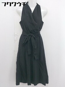 ◇ ◎ BODY DRESSING Deluxe ノースリーブ ロング ワンピース サイズ9 ブラック レディース