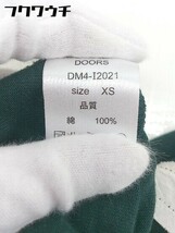 ◇ URBAN RESEARCH DOORS アーバン リサーチ ドアーズ 長袖 Tシャツ カットソー サイズ XS ダークグリーン レディース_画像8