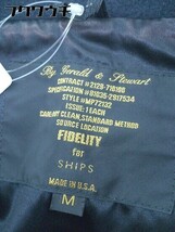 ■ FIDELITY フィデリティ SHIPS 別注 USA製 長袖 P コート サイズM ネイビー レディース_画像4