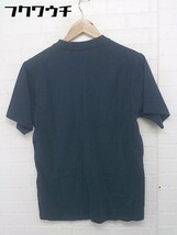 ◇ BEAMS HEART ビームス ハート ワンポイントロゴ 半袖 Tシャツ カットソー サイズS ネイビー レディース_画像3