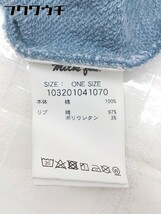 ◇ MILKFED. ミルクフェド ロゴ　プリント　 長袖 ロング ワンピース サイズONE ネイビー　アイボリー レディース_画像7