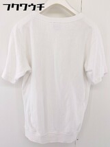 ◇ Champion チャンピオン プリント 半袖 Tシャツ カットソー サイズ S ホワイト レディース_画像3