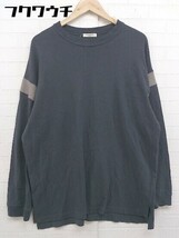 ◇ FREAK'S STORE フリークスストア 長袖 Tシャツ カットソー サイズF ダークグレー系 レディース_画像1