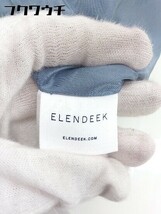 ◇ ◎ ELENDEEK エレンディーク 総柄 バックジップ ロング スカート サイズ02 グリーン レディース_画像6
