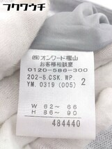 ◇ any SiS エニィスィス サイドジップ 膝下丈 スカート グレー レディース_画像5