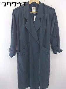 # UNGARO Ungaro double coat size 9R navy lady's 