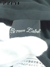 ◇ green label relaxing UNITED ARROWS バックジップ 長袖 ミニ ワンピース ブラック レディース_画像5