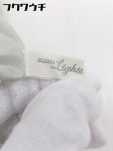 ◇ BEAMS LIGHTS ビームス ライツ 長袖 ミニ ワンピース サイズ36 ベージュ レディース_画像6