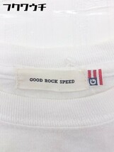 ◇ GOOD ROCK SPEED グッドロックスピード プリント 長袖 Tシャツ カットソー サイズF ホワイト ブラック レディース_画像4
