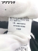 ◇ ABITOKYO アビトーキョー ハイネック 長袖 膝下丈 ニット ワンピース ブラック レディース_画像5