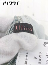 ◇ ◎ ●美品● alcali アルカリ illico タグ付き ジーンズ デニム パンツ サイズF インディゴ レディース_画像4