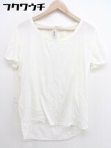 ◇ MACPHEE TOMORROWLAND トゥモローランド 半袖 Tシャツ カットソー サイズ1 オフホワイト レディース_画像2