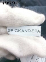 ◇ Spick & Span スピックアンドスパン リネン100% 薄手 七分袖 テーラード ジャケット サイズ36 ネイビー レディース_画像4