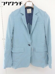 * MOUSSY Moussy tailored jacket size FREE blue lady's 