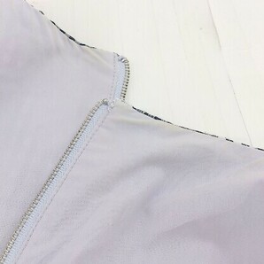 ◇ Noela ノエラ チェック 刺繍 半袖 ミニ ワンピース ブラック ホワイト系 レディースの画像4