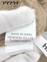 ■ HERENCIA ヘレンチア 長袖 コート サイズ38 ブラウン系 レディース_画像6