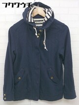 ◇ ◎ green label relaxing UNITED ARROWS フード付き 長袖 ジャケット サイズ38 ネイビー系 レディース_画像2